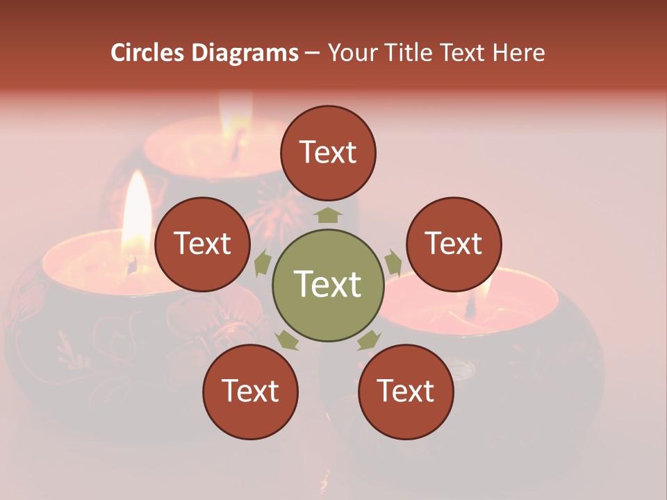 Peace Easter Red PowerPoint Template