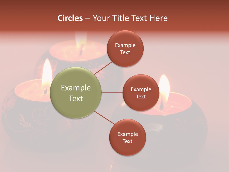 Peace Easter Red PowerPoint Template