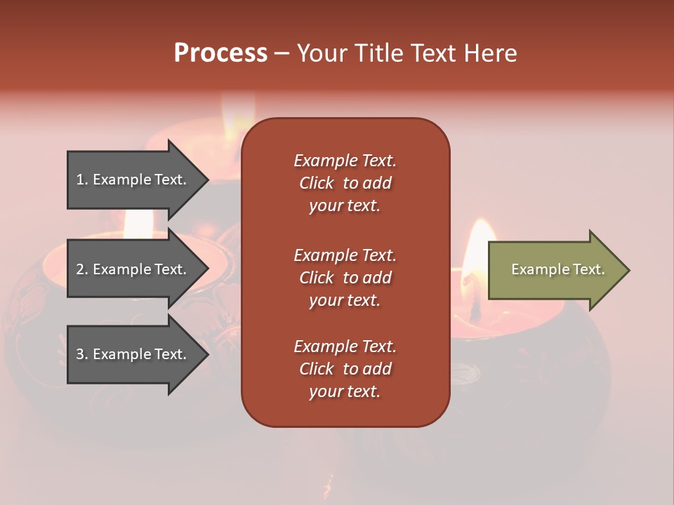 Peace Easter Red PowerPoint Template
