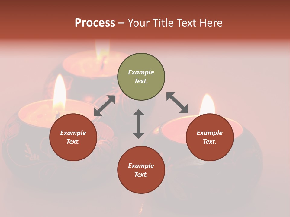 Peace Easter Red PowerPoint Template