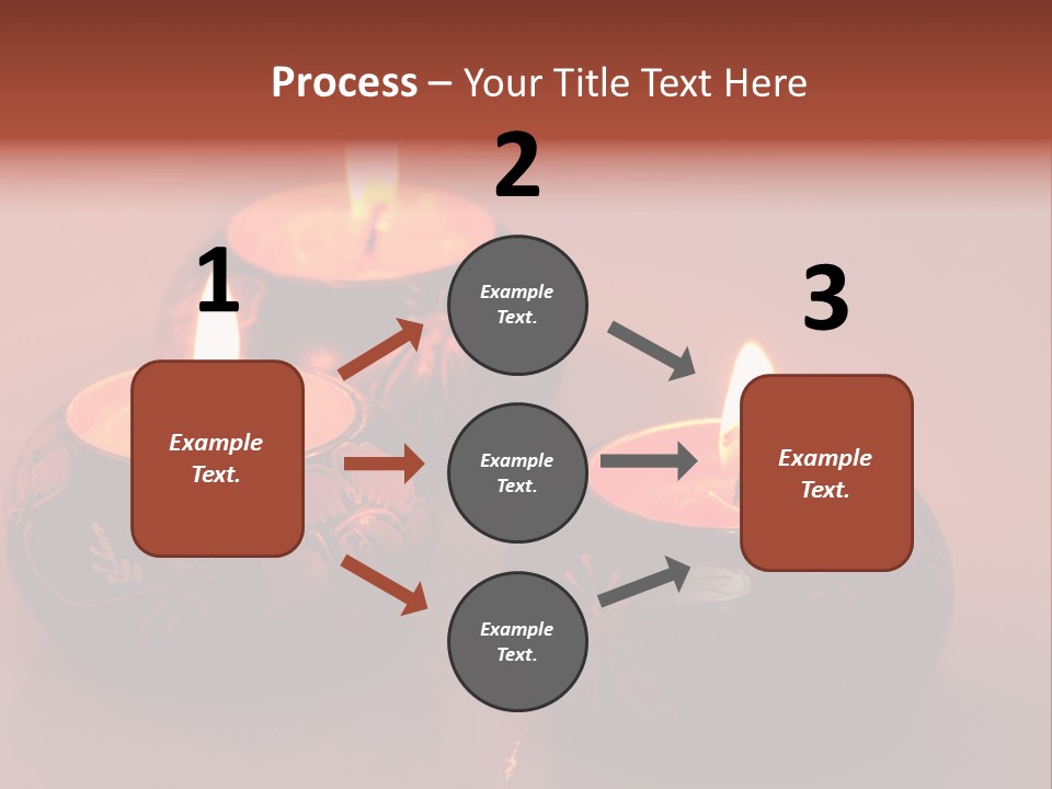 Peace Easter Red PowerPoint Template