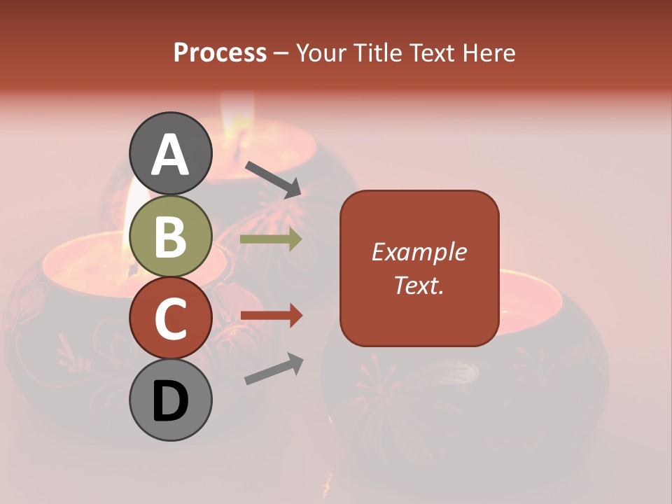 Peace Easter Red PowerPoint Template