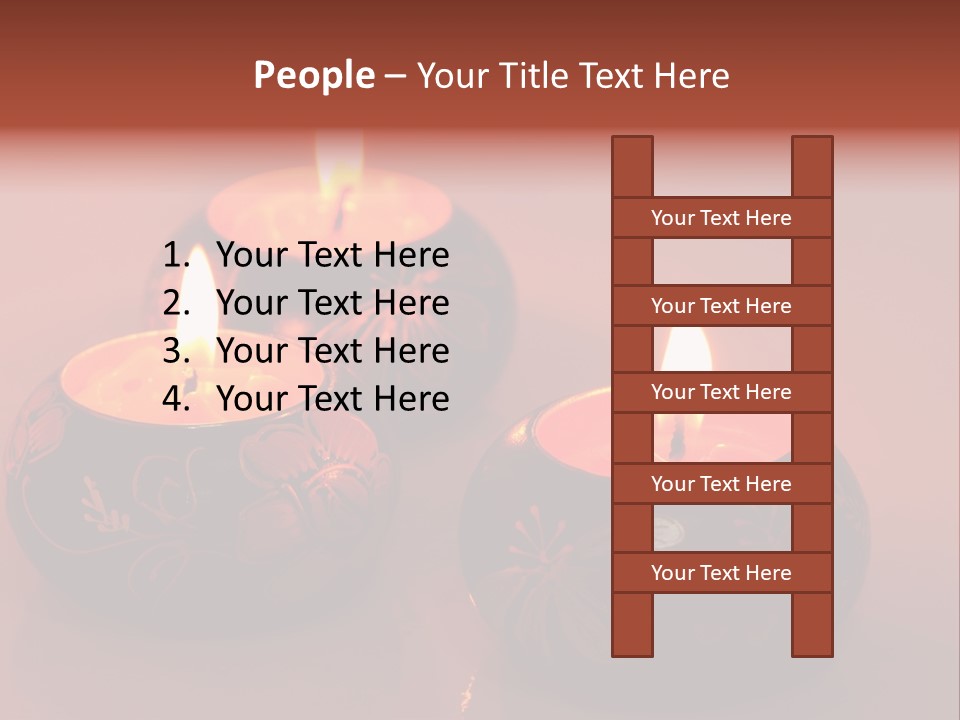 Peace Easter Red PowerPoint Template