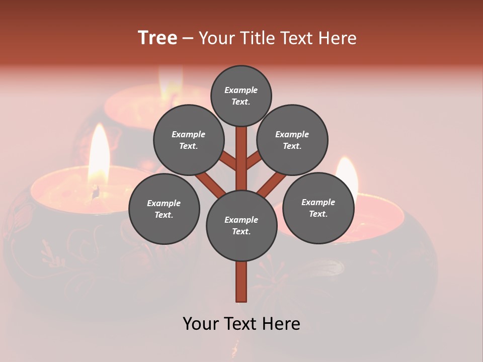 Peace Easter Red PowerPoint Template