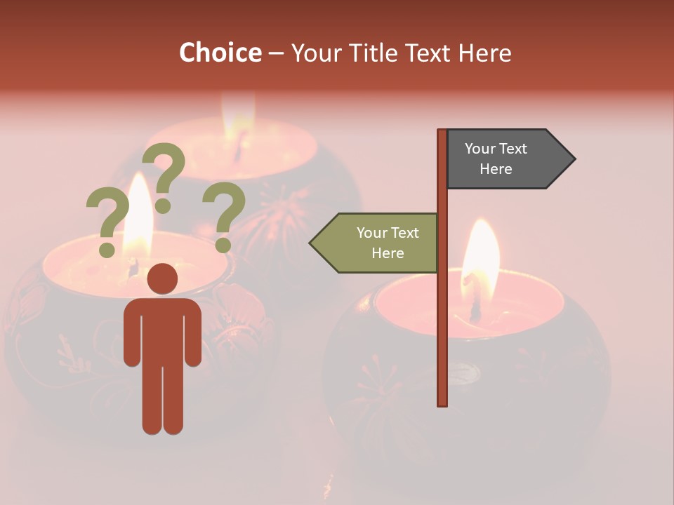 Peace Easter Red PowerPoint Template