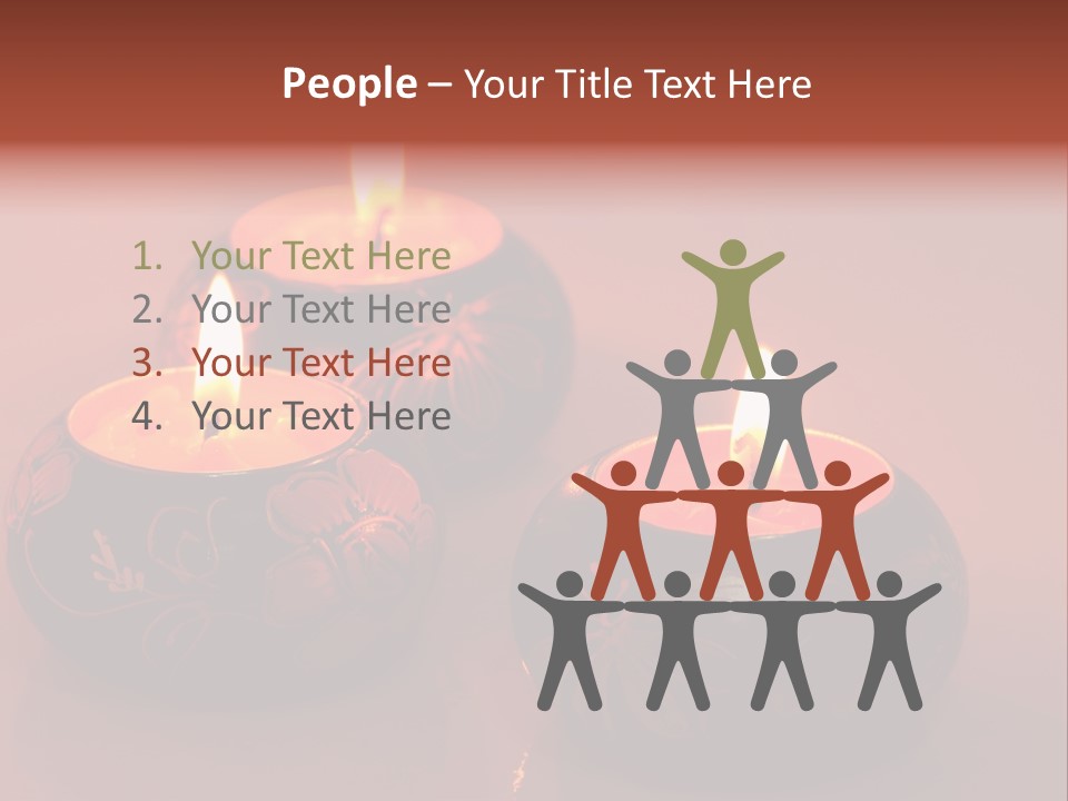 Peace Easter Red PowerPoint Template