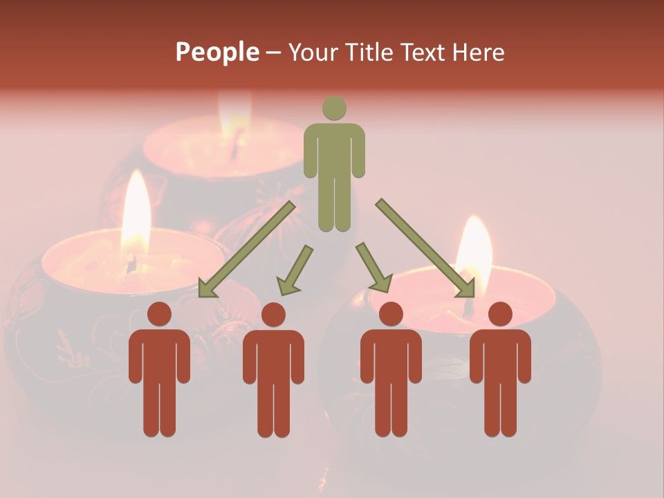 Peace Easter Red PowerPoint Template