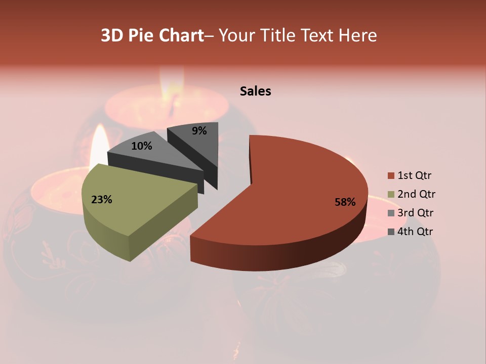 Peace Easter Red PowerPoint Template