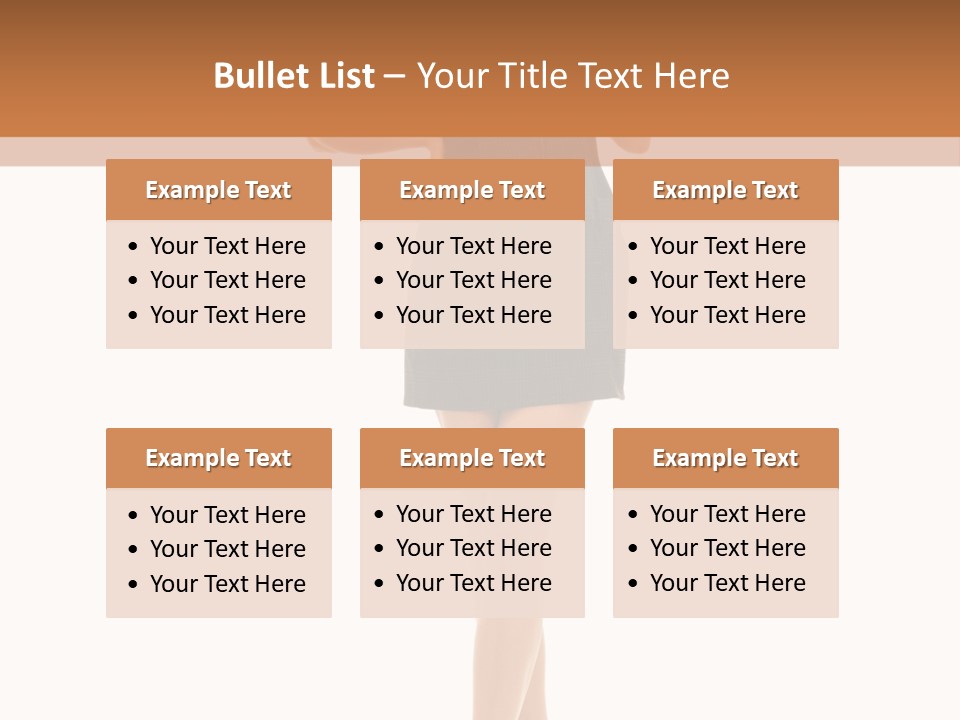 Leggy Beautiful Gorgeous PowerPoint Template