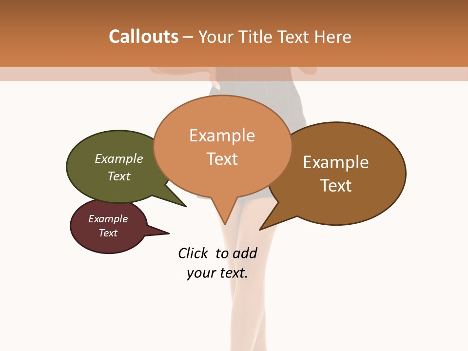 Leggy Beautiful Gorgeous PowerPoint Template