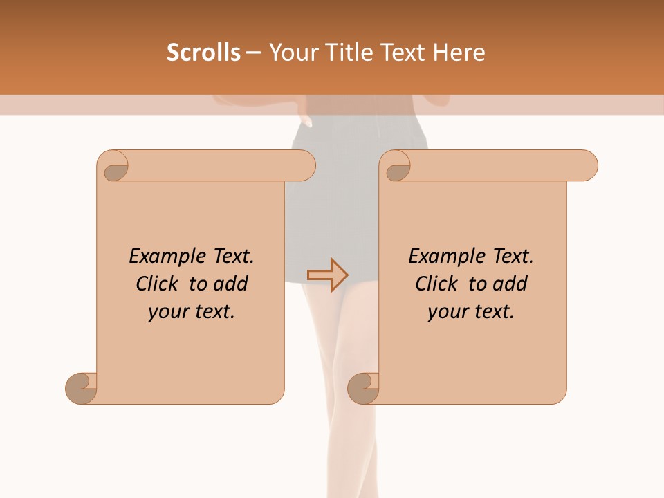 Leggy Beautiful Gorgeous PowerPoint Template