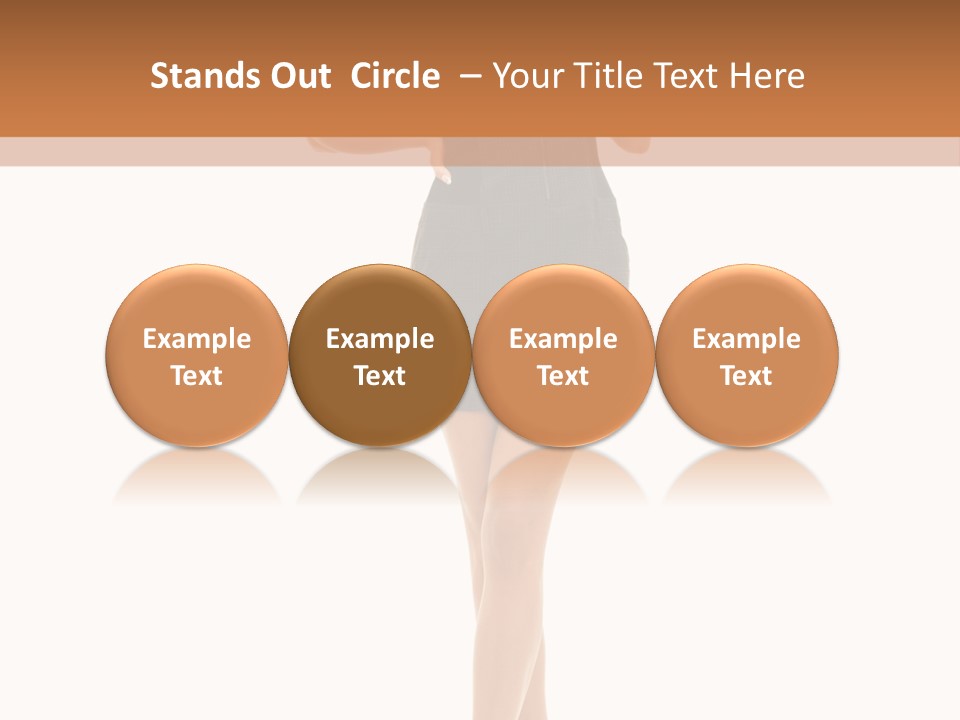 Leggy Beautiful Gorgeous PowerPoint Template