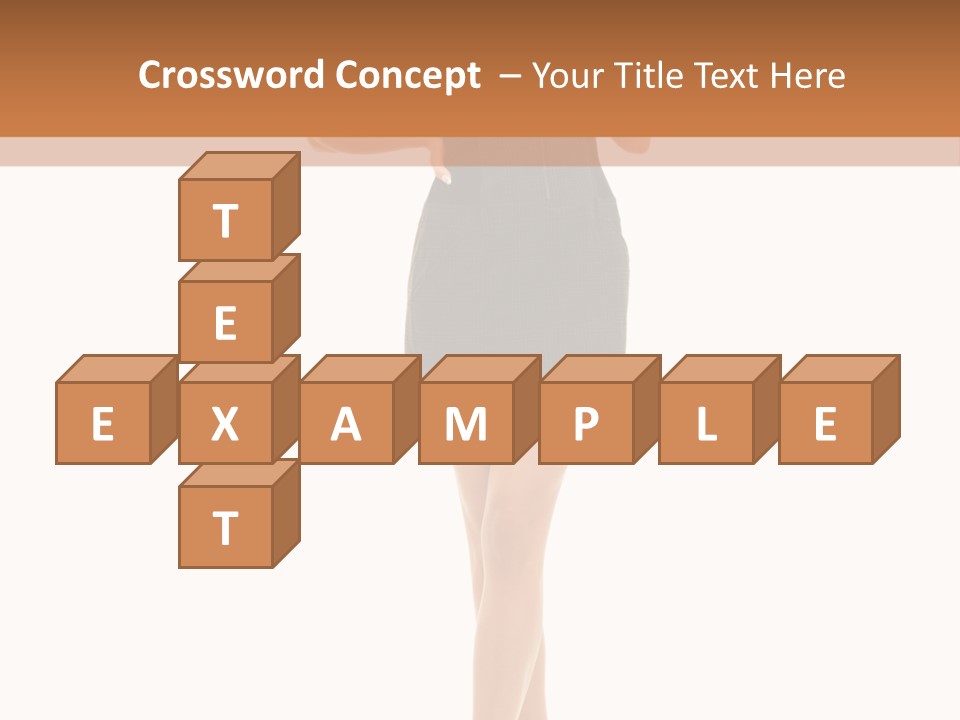 Leggy Beautiful Gorgeous PowerPoint Template