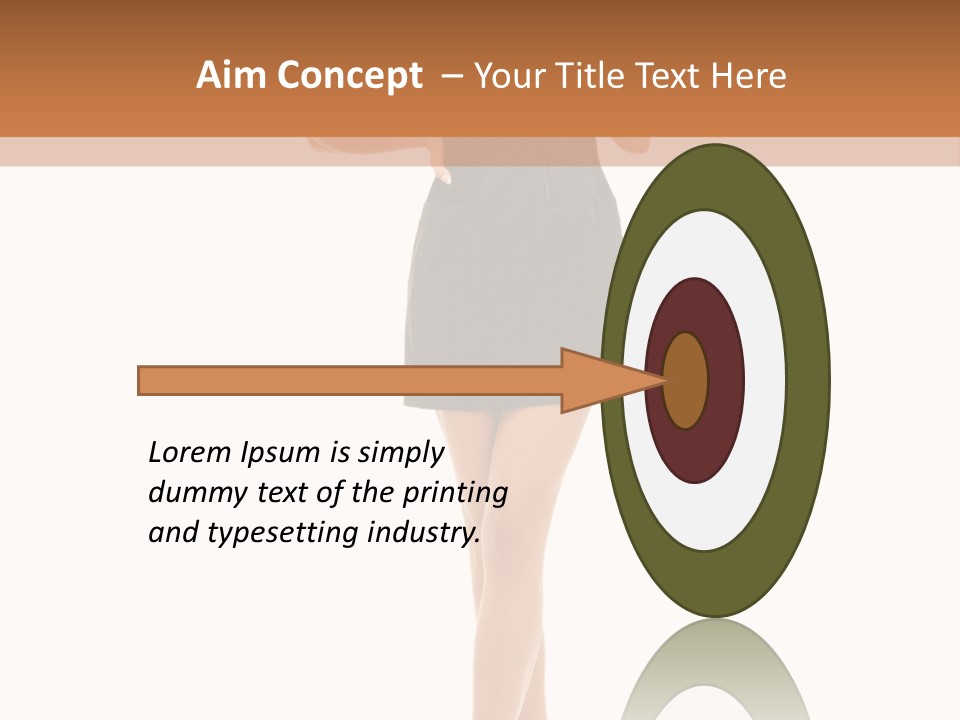 Leggy Beautiful Gorgeous PowerPoint Template