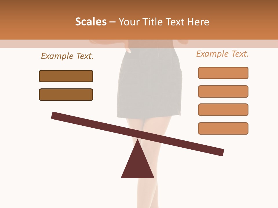 Leggy Beautiful Gorgeous PowerPoint Template