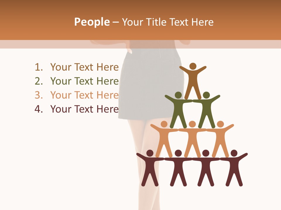 Leggy Beautiful Gorgeous PowerPoint Template