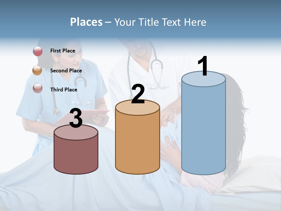 Checking Serious Stethoscope PowerPoint Template