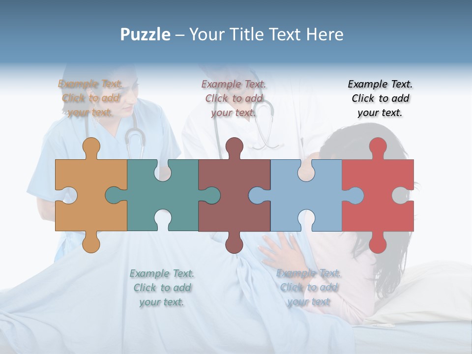 Checking Serious Stethoscope PowerPoint Template