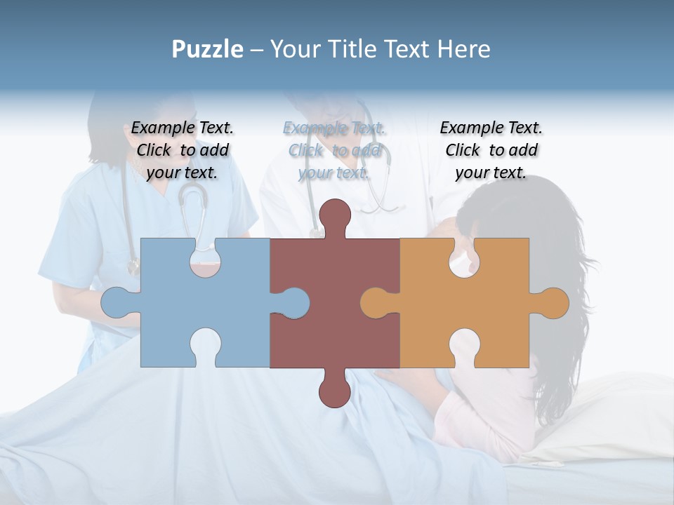 Checking Serious Stethoscope PowerPoint Template