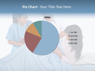 Checking Serious Stethoscope PowerPoint Template