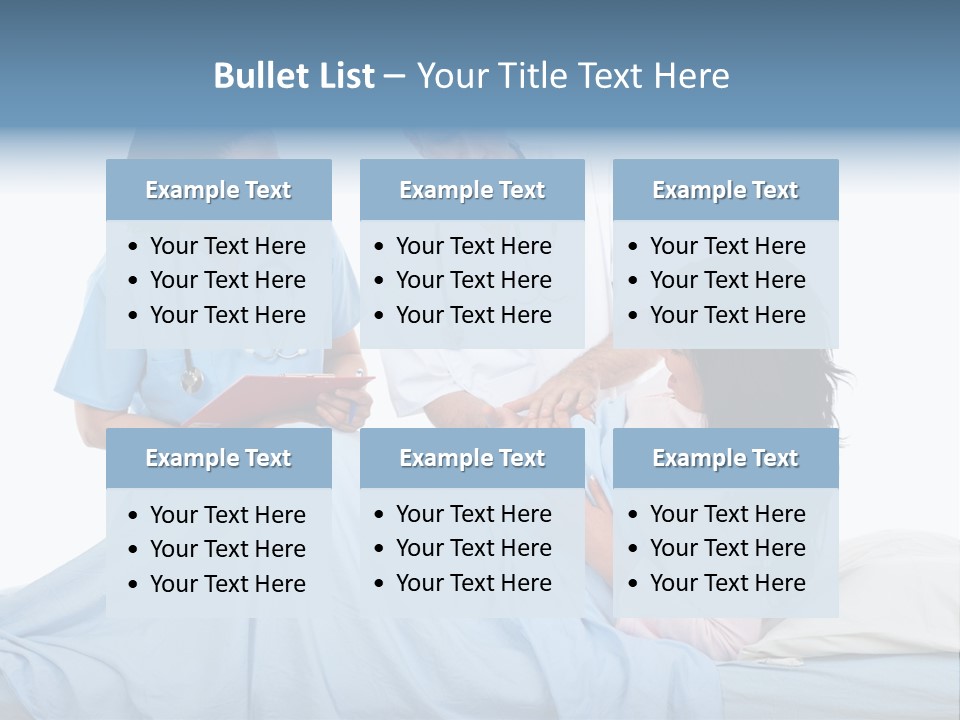 Checking Serious Stethoscope PowerPoint Template