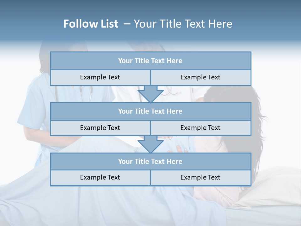 Checking Serious Stethoscope PowerPoint Template