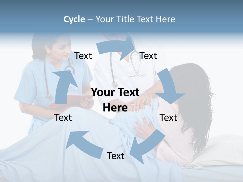 Checking Serious Stethoscope PowerPoint Template