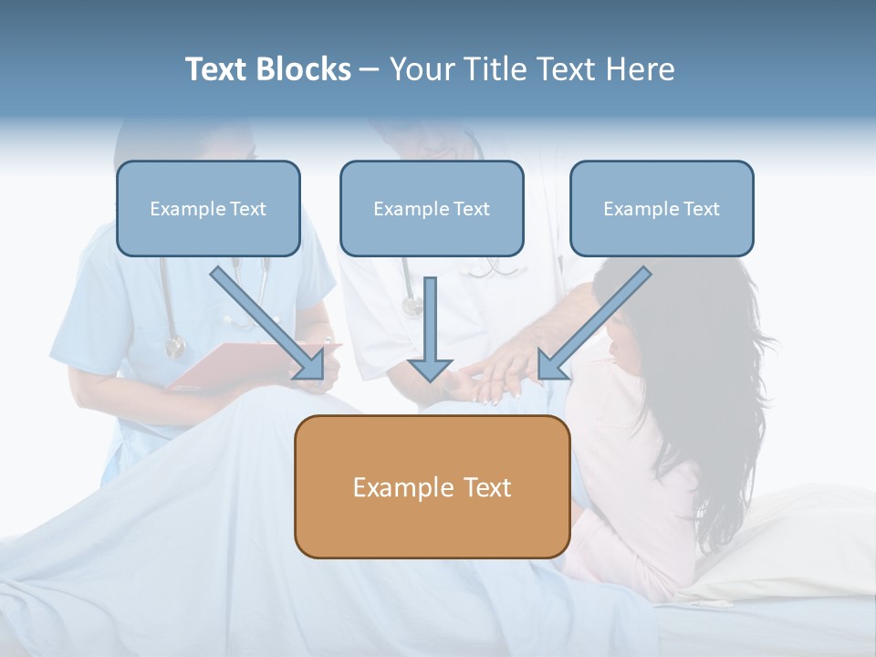 Checking Serious Stethoscope PowerPoint Template