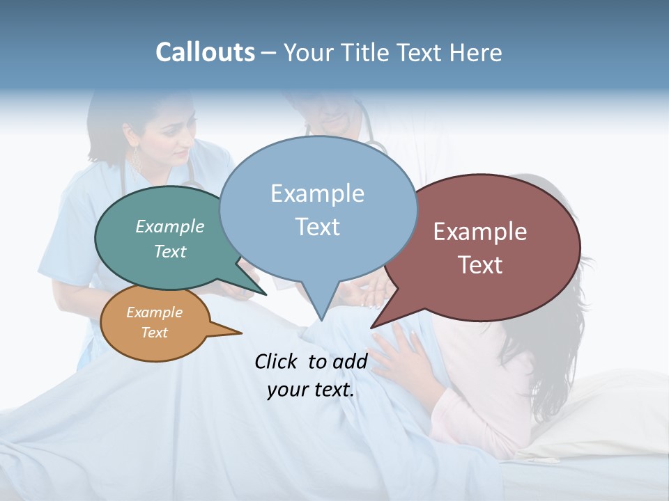 Checking Serious Stethoscope PowerPoint Template