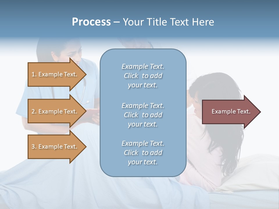 Checking Serious Stethoscope PowerPoint Template