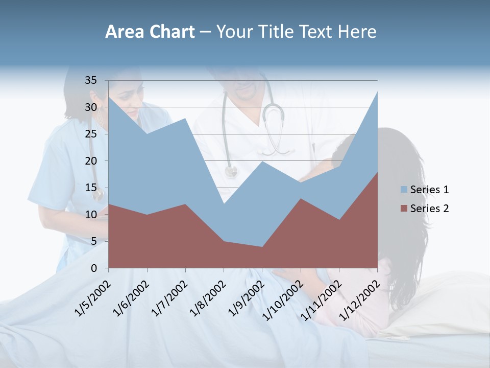 Checking Serious Stethoscope PowerPoint Template