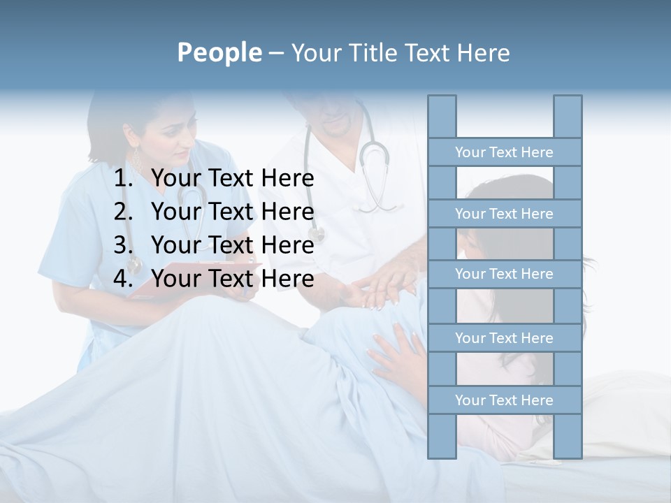 Checking Serious Stethoscope PowerPoint Template