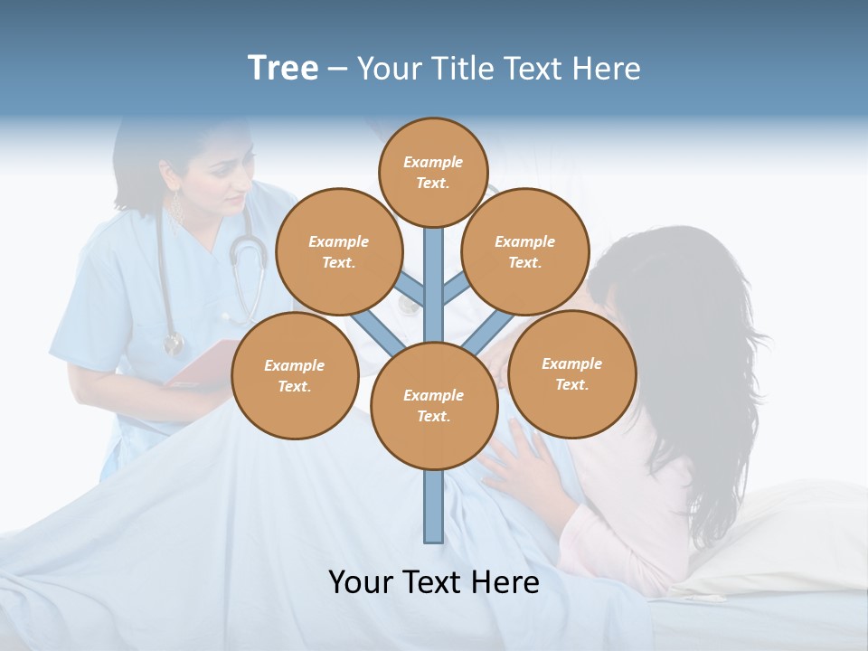 Checking Serious Stethoscope PowerPoint Template