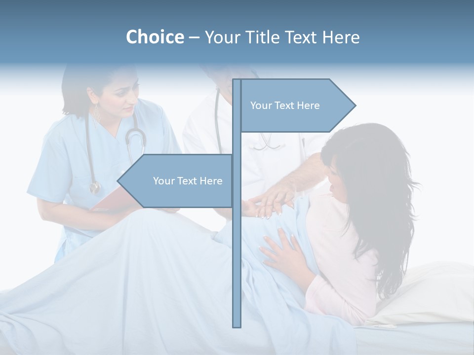 Checking Serious Stethoscope PowerPoint Template
