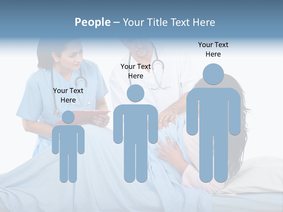 Checking Serious Stethoscope PowerPoint Template