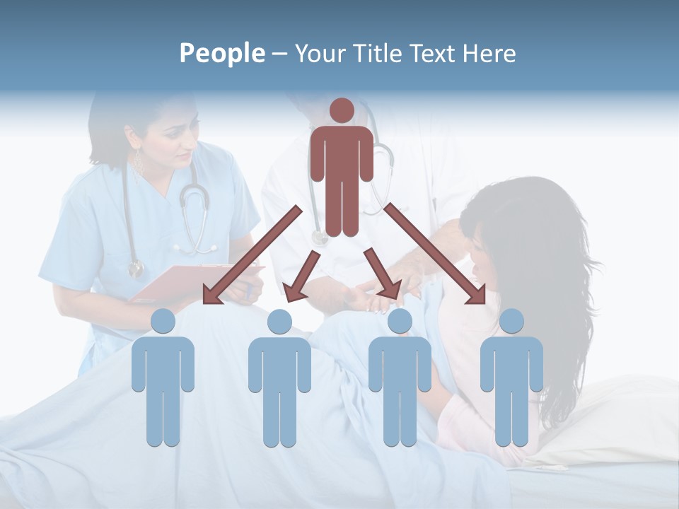 Checking Serious Stethoscope PowerPoint Template