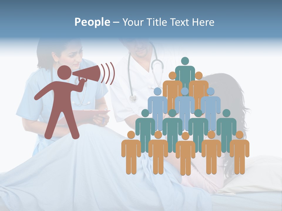 Checking Serious Stethoscope PowerPoint Template