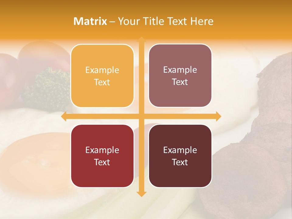 Daily Nutritious Yellow PowerPoint Template