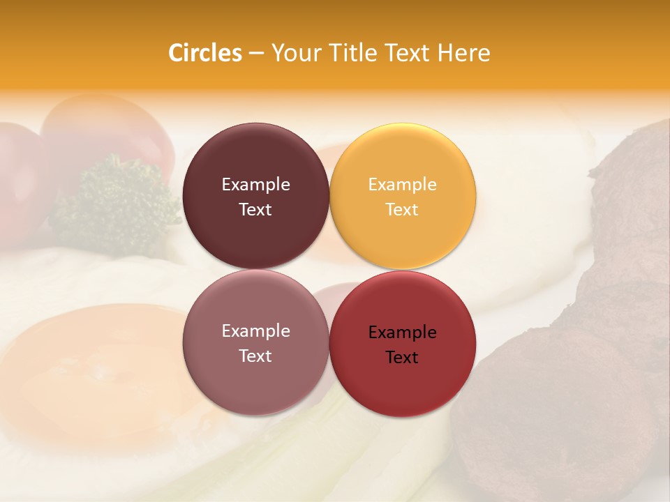 Daily Nutritious Yellow PowerPoint Template