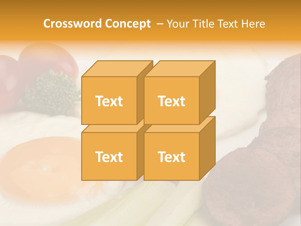 Daily Nutritious Yellow PowerPoint Template