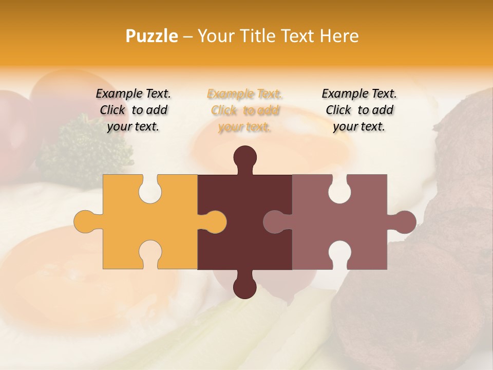 Daily Nutritious Yellow PowerPoint Template