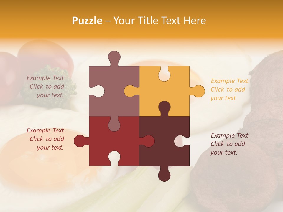Daily Nutritious Yellow PowerPoint Template