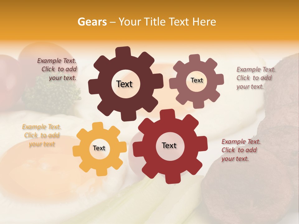 Daily Nutritious Yellow PowerPoint Template