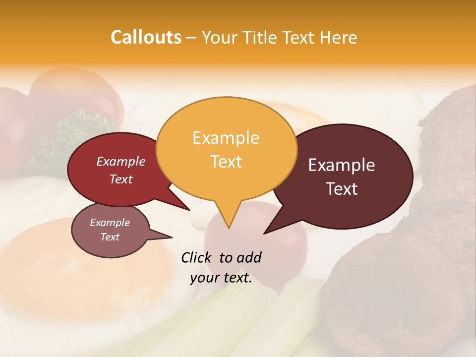 Daily Nutritious Yellow PowerPoint Template