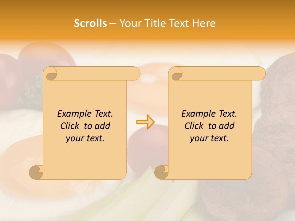 Daily Nutritious Yellow PowerPoint Template