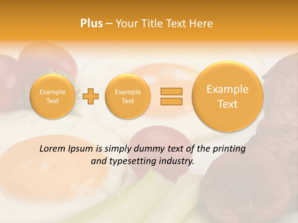 Daily Nutritious Yellow PowerPoint Template