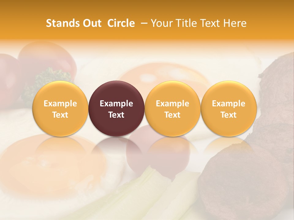 Daily Nutritious Yellow PowerPoint Template