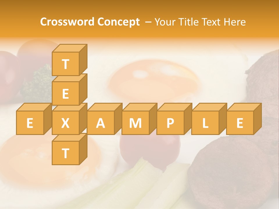 Daily Nutritious Yellow PowerPoint Template