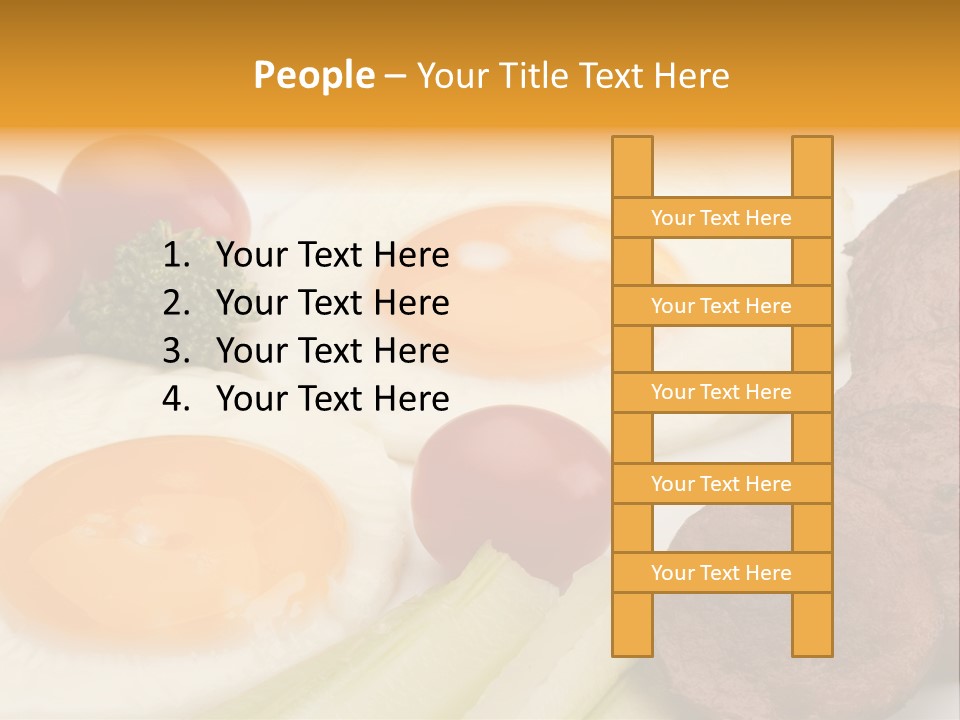 Daily Nutritious Yellow PowerPoint Template