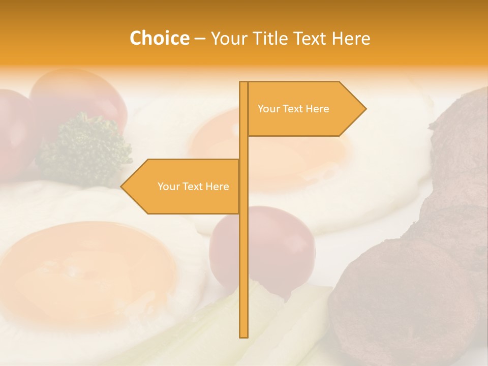 Daily Nutritious Yellow PowerPoint Template